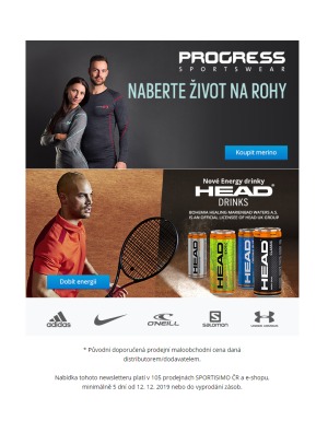 akční leták Sportisimo 12.12.2019-17.12.2019