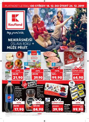 akční leták Kaufland 18.12.2019-24.12.2019