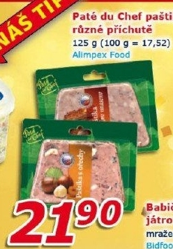 Paštika Paté du Chef