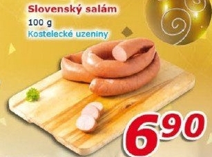 Salám slovenský točený Kostelecké uzeniny