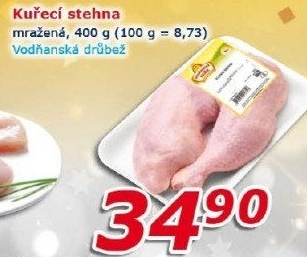 Stehna kuřecí mražená Vodňanské kuře
