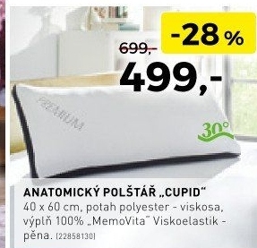 Anatomický polštář Cupid