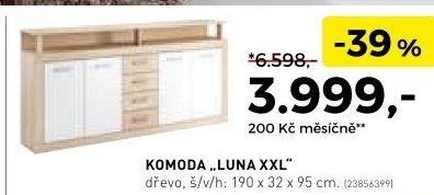 Komoda Luna xxl