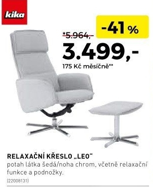 Relaxační křeslo Leo