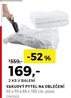 Vakuový pytel na oblečení