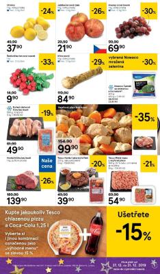 akční leták Tesco 27.12.2019-31.12.2019