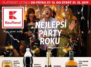 akční leták Kaufland 27.12.2019-31.12.2019