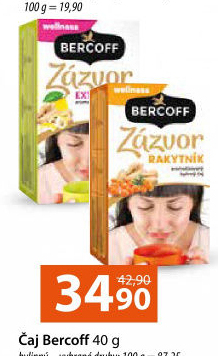 Čaj bylinný Bercoff Klember