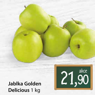 Jablka Golden Delicious