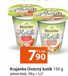 Jogurt ochucený Ovocný košík Krajanka