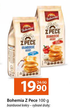 Krekry Z pece Bohemia Chips
