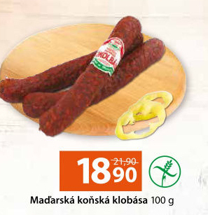 Maďarská klobása koňská