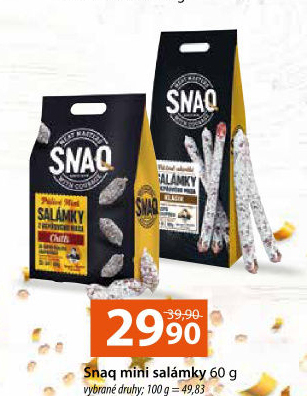 Minisalámky Snaq Kostelecké uzeniny