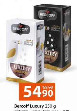 Mletá káva Luxury Bercoff Klember