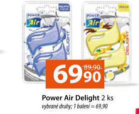 Osvěžovač vzduchu do umyvadla Power Air