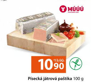 Paštika játrová písecká Maso uzeniny Písek