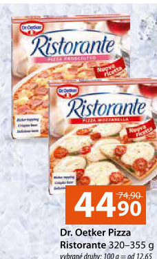 Pizza mražená Ristorante Dr. Oetker