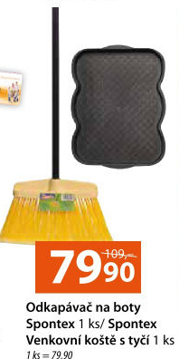 Plastový odkapávač na boty Spontex