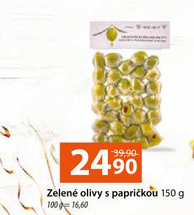 Plněné olivy Hermes