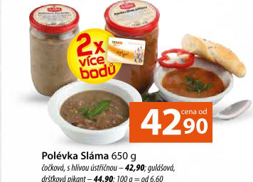 Polévka čočková Sláma