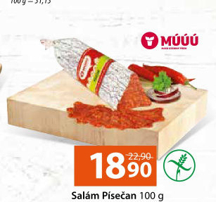 Salám Písečan Maso uzeniny Písek