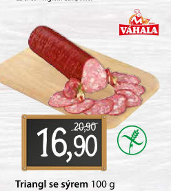 Salám Triangl se sýrem Váhala