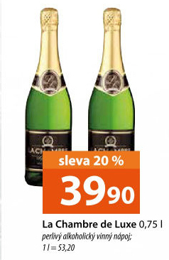 Sekt de Luxe La Chambre Árie