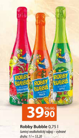 Sekt nealkoholický dětský Robby Bubble
