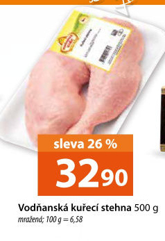 Stehna kuřecí mražená Vodňanské kuře