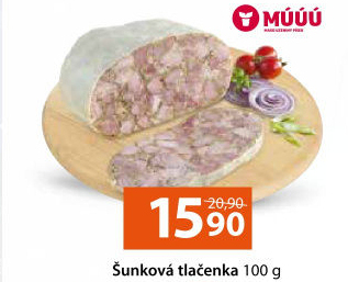 Tlačenka šunková Maso uzeniny Písek