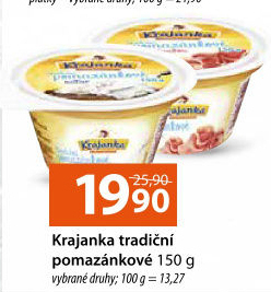 Tradiční pomazánkové Krajanka