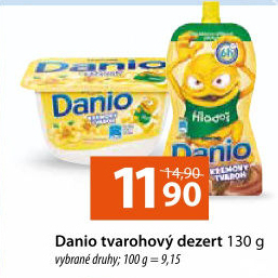 Tvarohový dezert Danio Danone