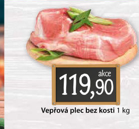 Vepřová plec bez kosti