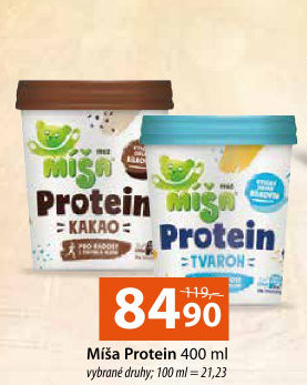 Zmrzlina proteinová v kelímku Míša