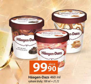 Zmrzlina v kelímku Häagen-Dazs