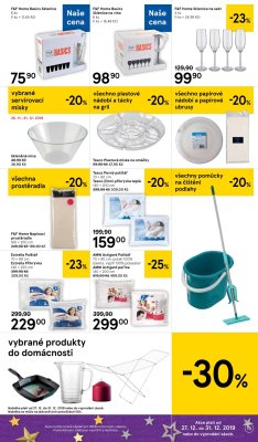 akční leták Tesco 27.12.2019-31.12.2019
