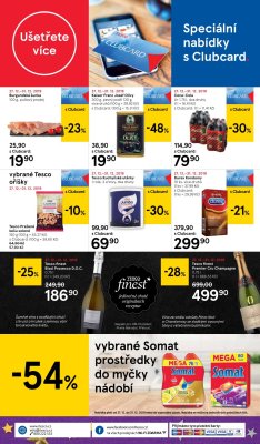 akční leták Tesco 27.12.2019-31.12.2019