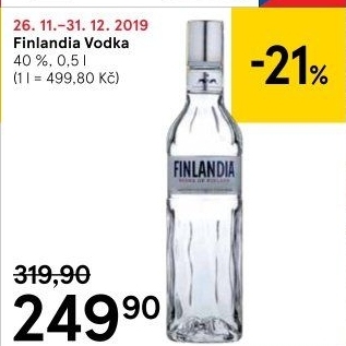 Vodka Finlandia