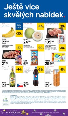 akční leták Tesco 27.12.2019-31.12.2019