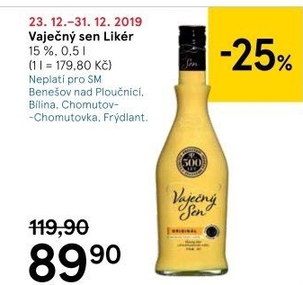 Likéry Vaječný sen Missis