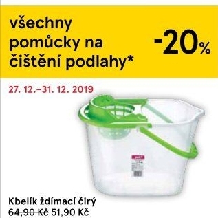 Plastový kbelík