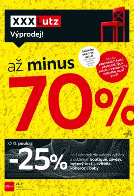 akční leták XXXLutz 27.12.2019-5.1.2020