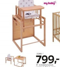 KOMBINOVANÁ VYSOKÁ ŽIDLE