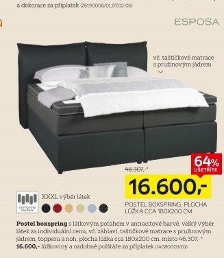 POSTEL BOXSPRING