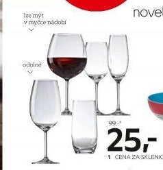 SKLENICE NA ČERVENÉ VÍNO
