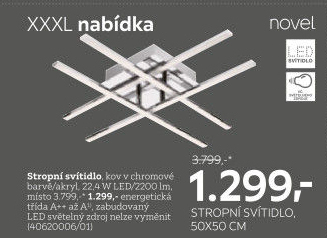 LED STROPNÍ SVÍTIDLO