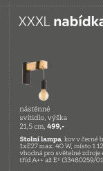 NÁSTĚNNÉ SVÍTIDLO