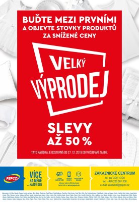 akční leták PEPCO 27.12.2019-8.1.2020