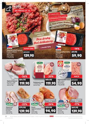 akční leták Kaufland 27.12.2019-31.12.2019