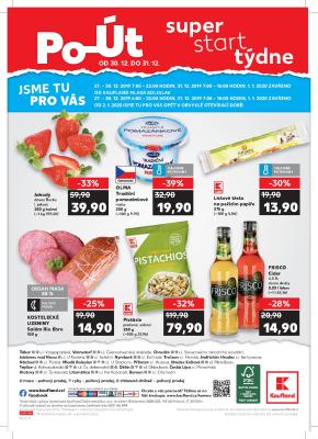 akční leták Kaufland 27.12.2019-31.12.2019
